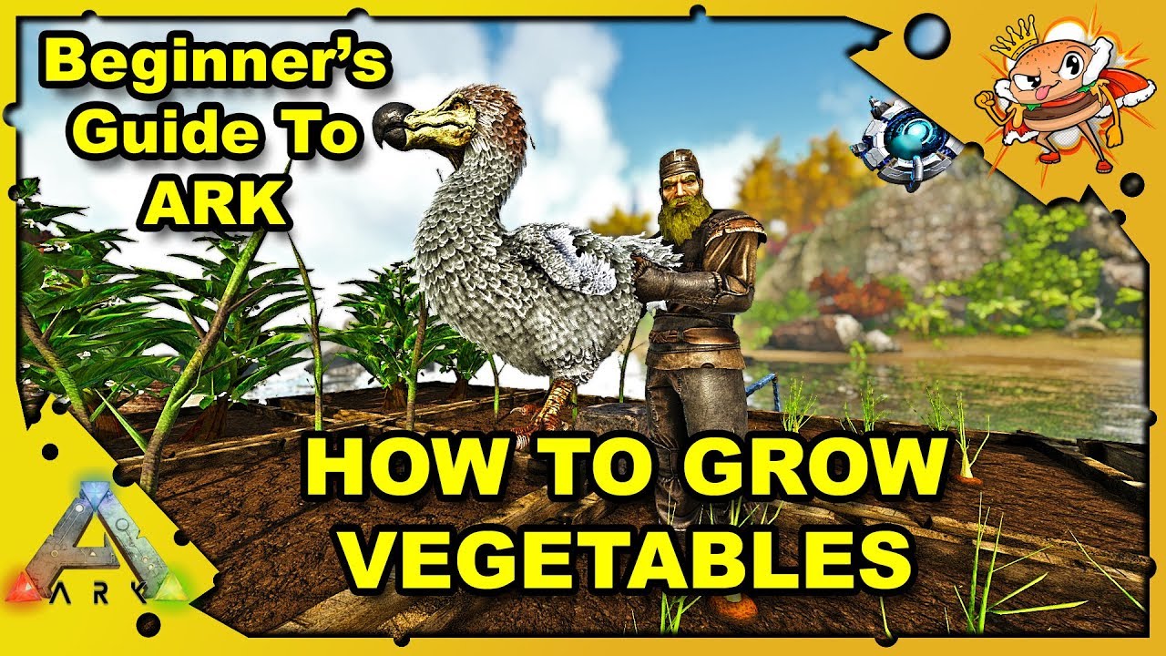 How to Get Started in ARK - A Beginners Guide How To Grow Vegetables - Ark: Survival Evolved [S4E6]