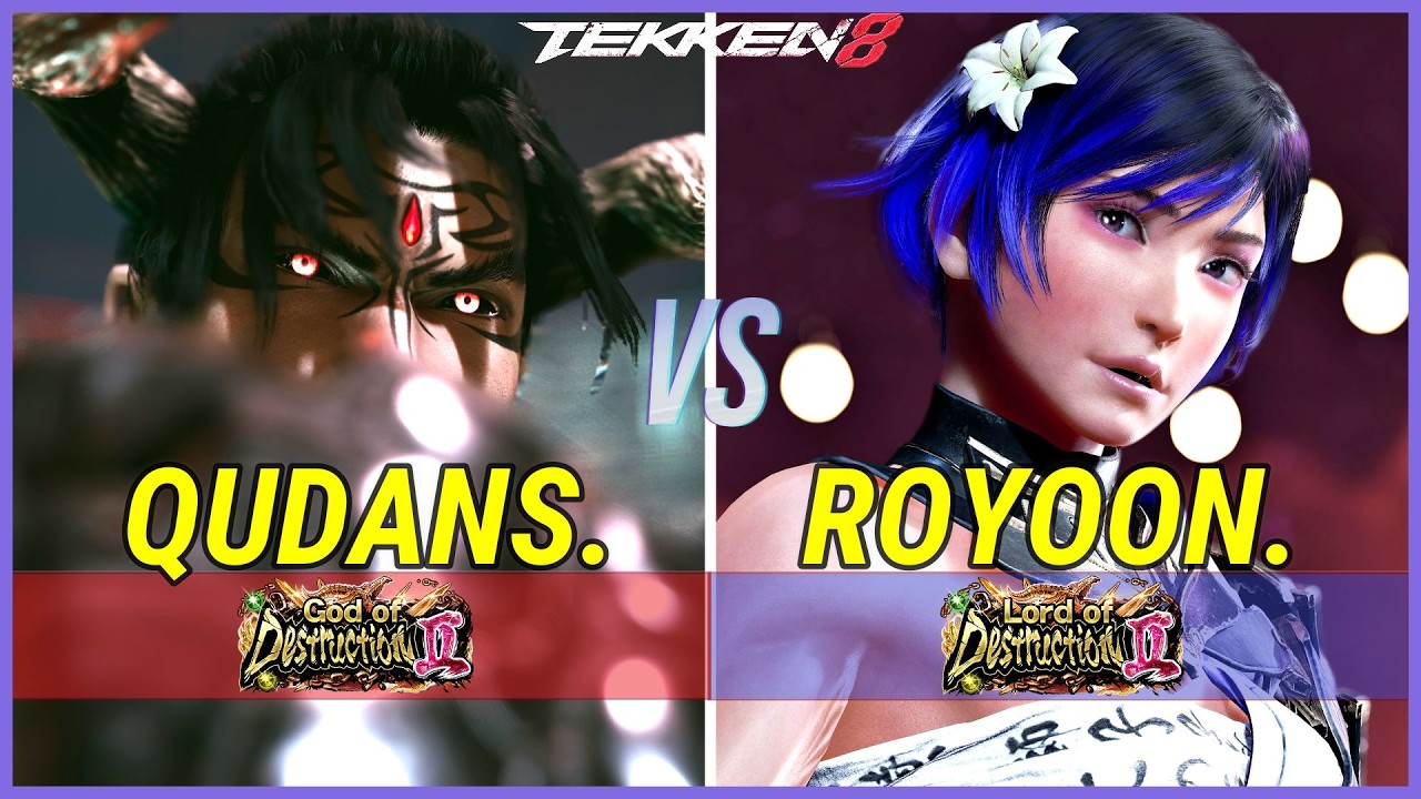 Tekken 8 (SEASON 3) | Qudans (Devil Jin) Vs Royoon (Reina) | High Level Gameplay