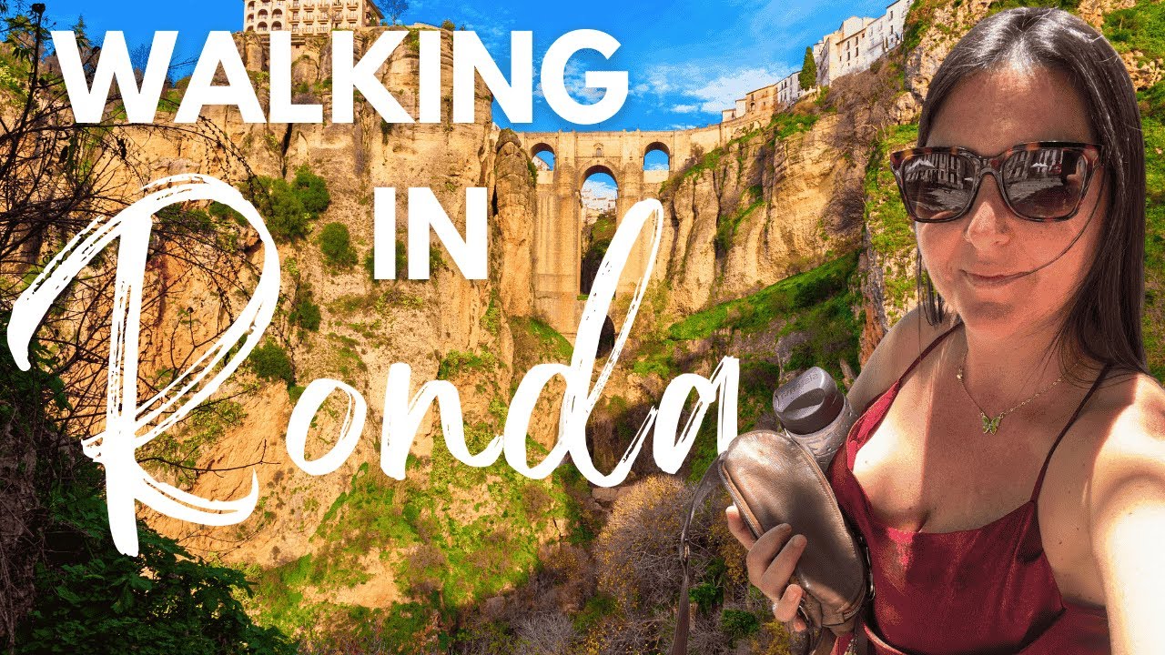 Walking Through Ronda, Spain | Stunning Views of Puente Nuevo Bridge #malaga