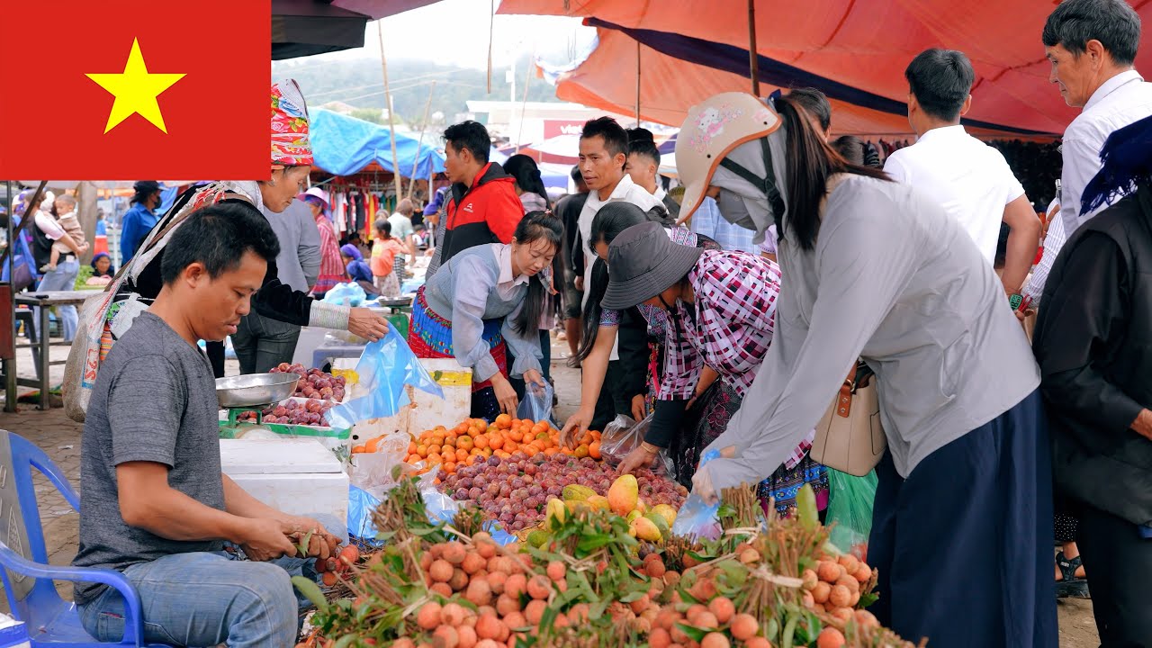 Vietnam Highland Food Market - Authentic Street Food Experience