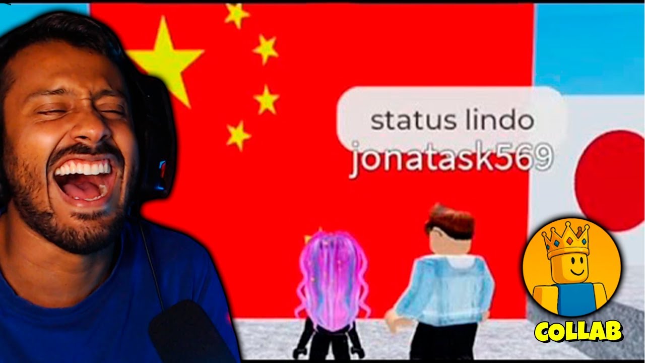 💣 STATUS LINDO E MUITA ZUEIRA! A MAIOR COLLAb DE MEMES DE ROBLOX BR!