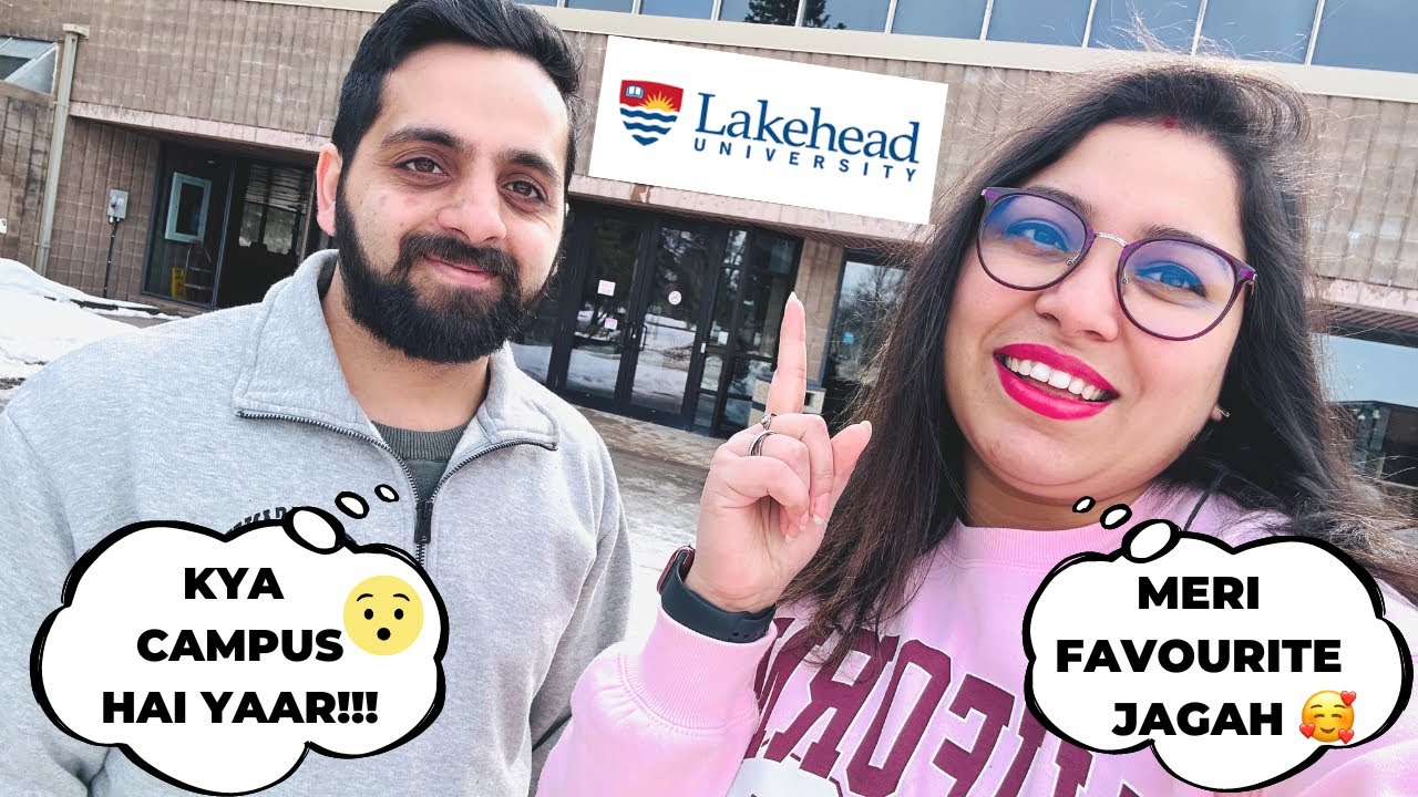 LAKEHEAD UNIVERSITY CAMPUS TOUR 2023 IN CANADA | BEST PLACE TO STUDY MASTERS🥰 | THUNDER BAY ONTARIO