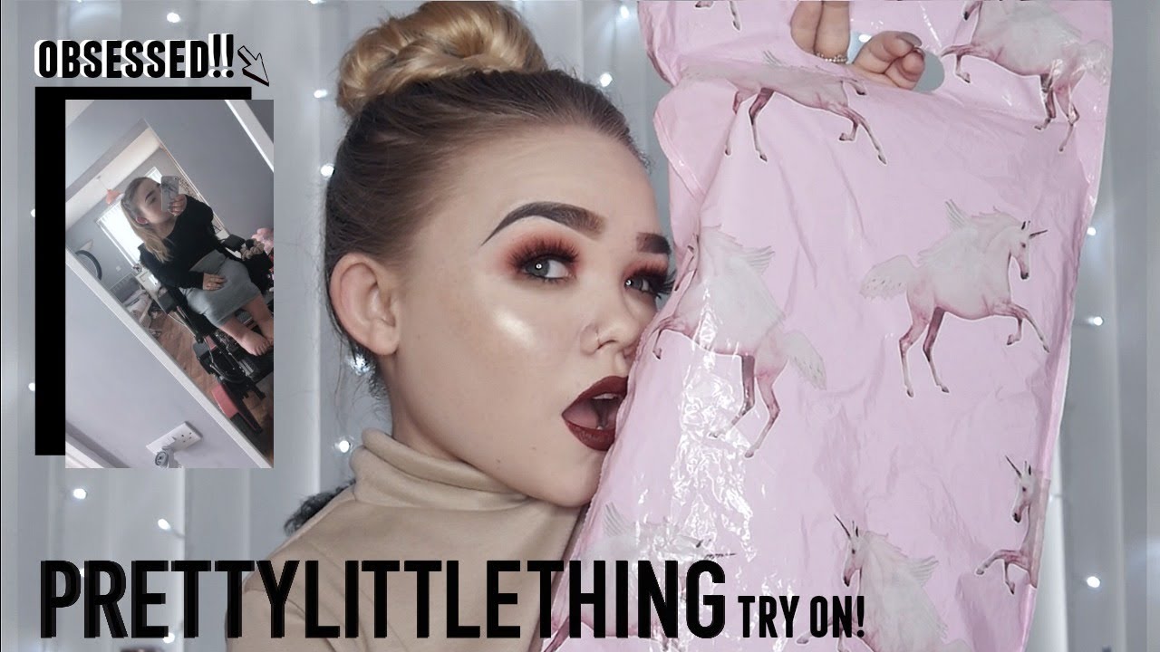 PRETTY LITTLE THING TRY ON HAUL | OMG I SPENT &pound;&pound;&pound; | MakeupJunkieG