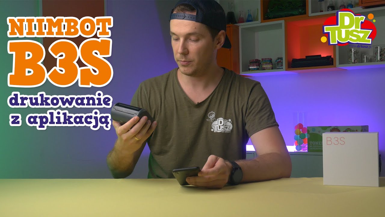 Niimbot B3S- test minidrukarki. | DrTusz.pl