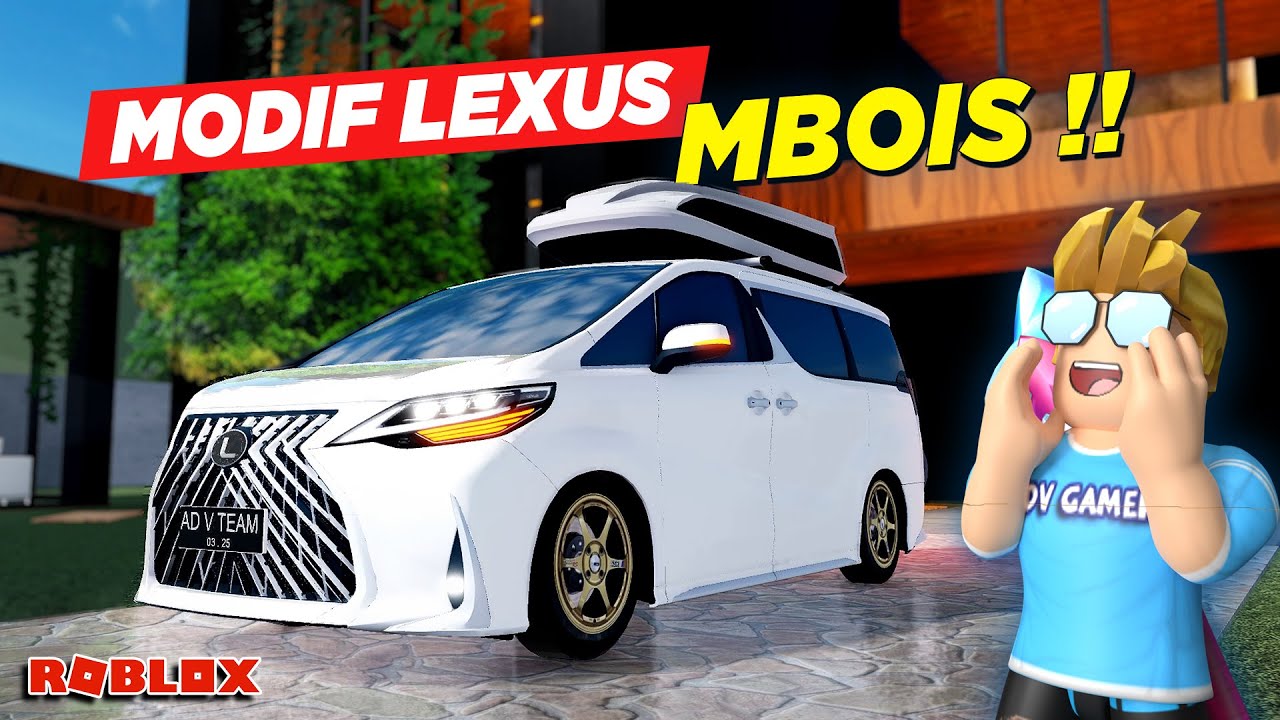 MODIFIKASI MOBIL MEWAH TERMAHAL !! MIRIP ALPHARD MBOIS DI CDID - Roblox Indonesia