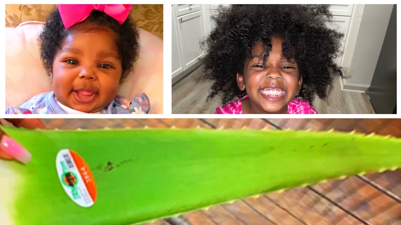 2 Ways to use Aloe Vera for Child’s Massive Hair Growth