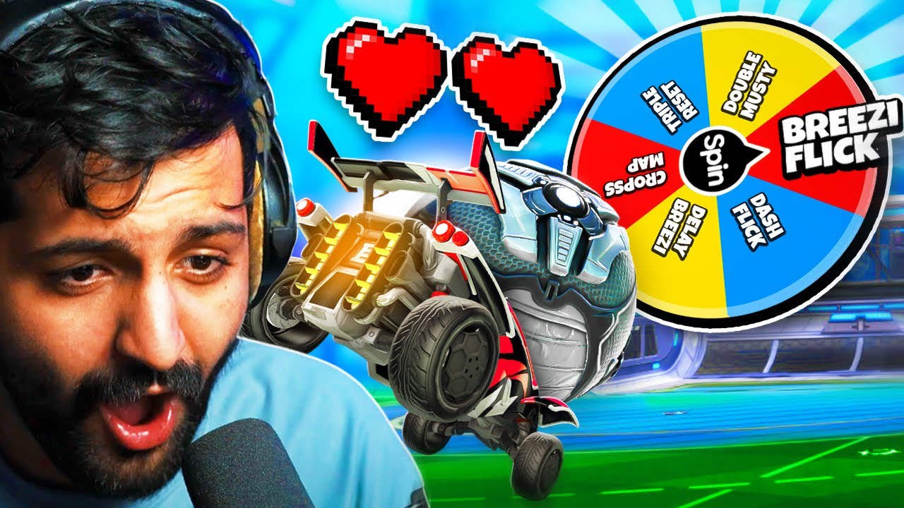 تحدي عجلة الحظ في روكيت ليق!!🔥 | Rocket League