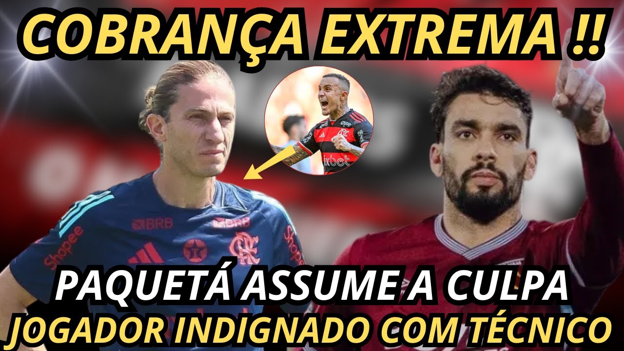 FLA PERDE NOVAMENTE ! PAQUETÁ ASSUME A CULPA ! TÉCNICO NÃO DÁ CHANCE A JOGADOR ! ATACANTE QUER SAIR!