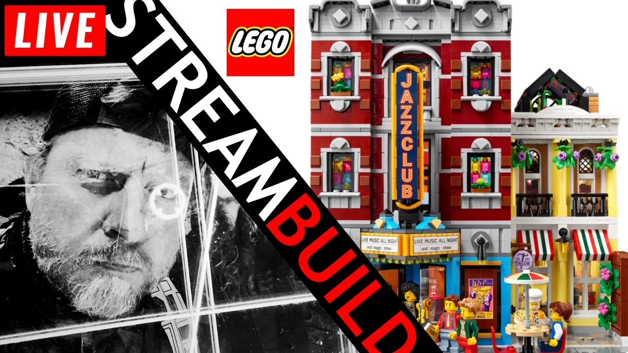 🔴 Building LEGO Jazz Club (10312) Live! - Part 3