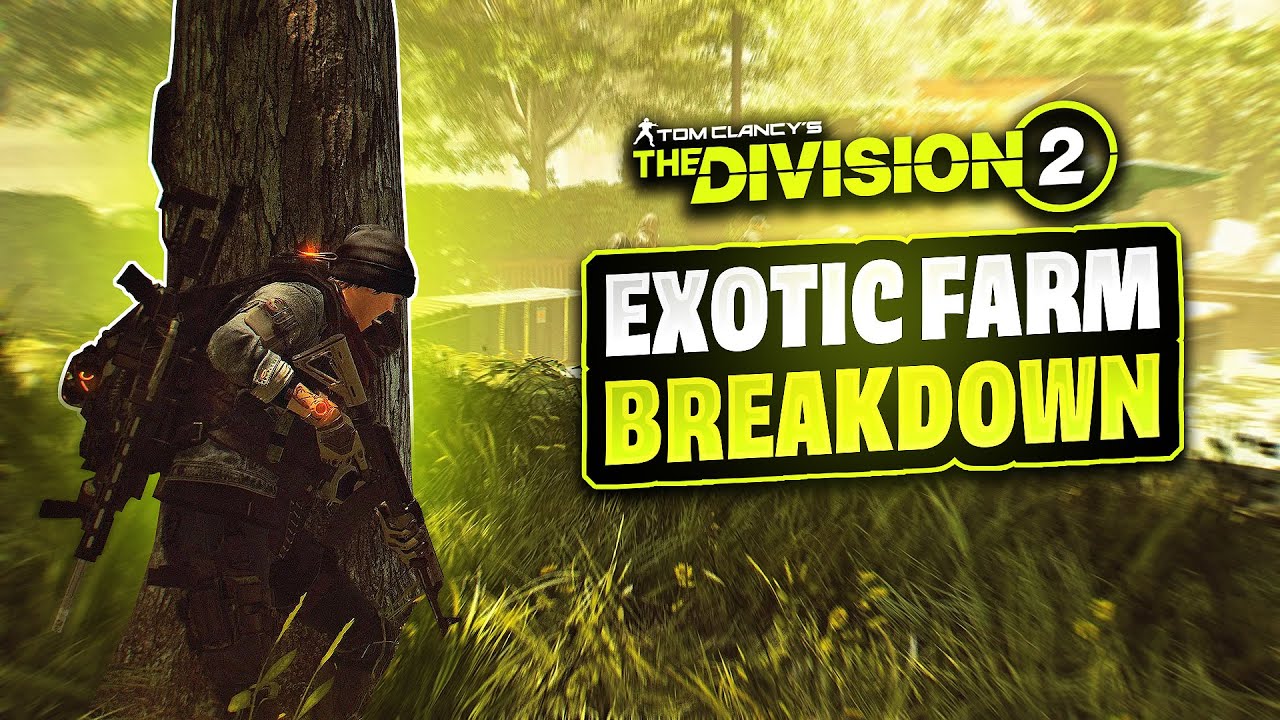 The Division 2: New Exotic Farm EXPLAINED - DZ Exotic Cache Guide
