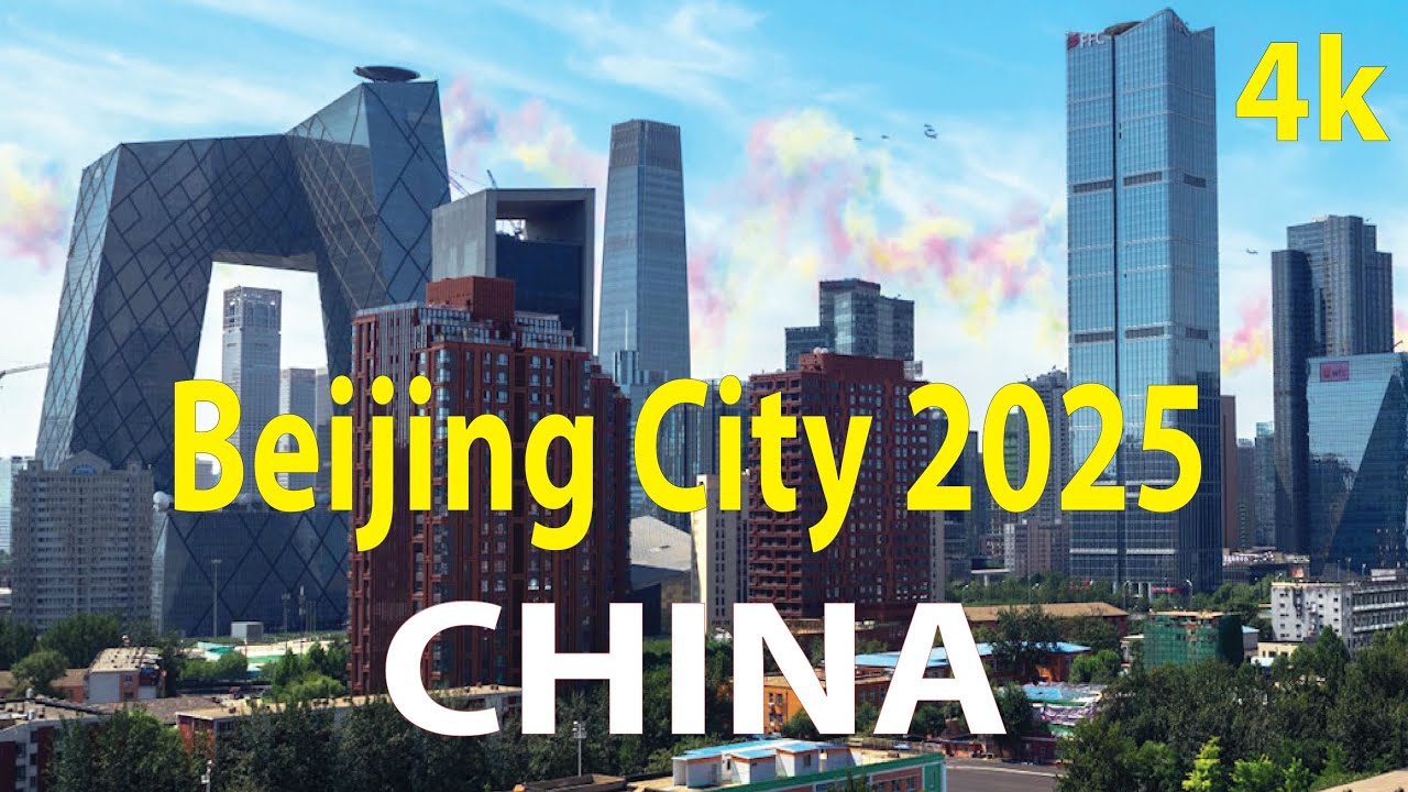 Beijing City - China 4K By Drone 2025
