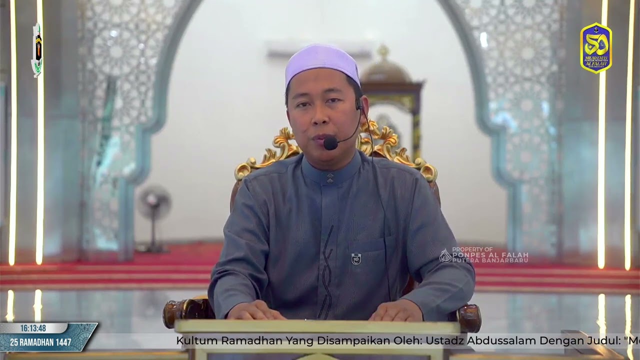 Hikmah Ramadhan dari Ustadz Abdussalam Dengan Tema 