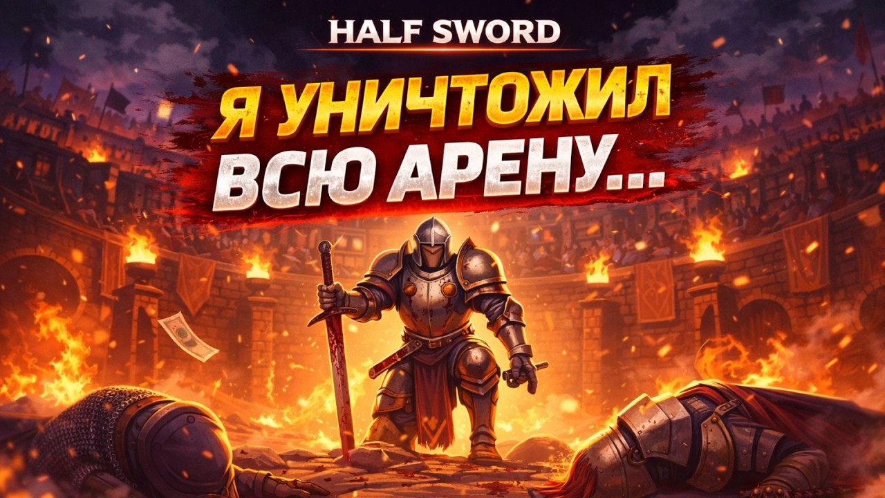 Я УНИЧТОЖИЛ ВСЮ АРЕНУ | HALF SWORD