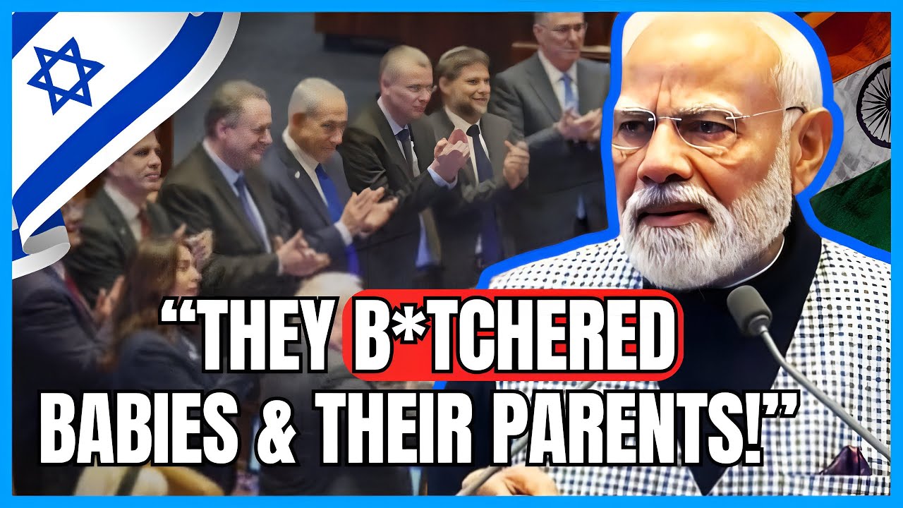 Netanyahu Watches In AWE As Indian PM Modi Exposes Israel’s Enemies Live On Stage!
