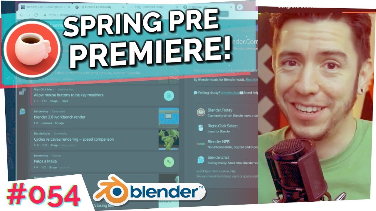 Community Announcements! - Blender Today Live #54