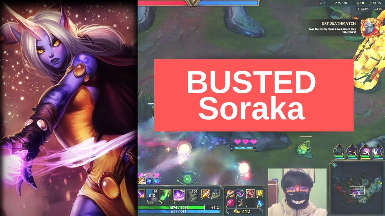 How Busted Soraka get in Nexus Blitz Montage OP 2019 lol