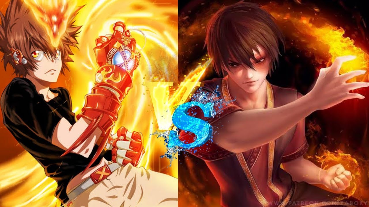 Tsuna VS Zuko in Jump Force Mugen