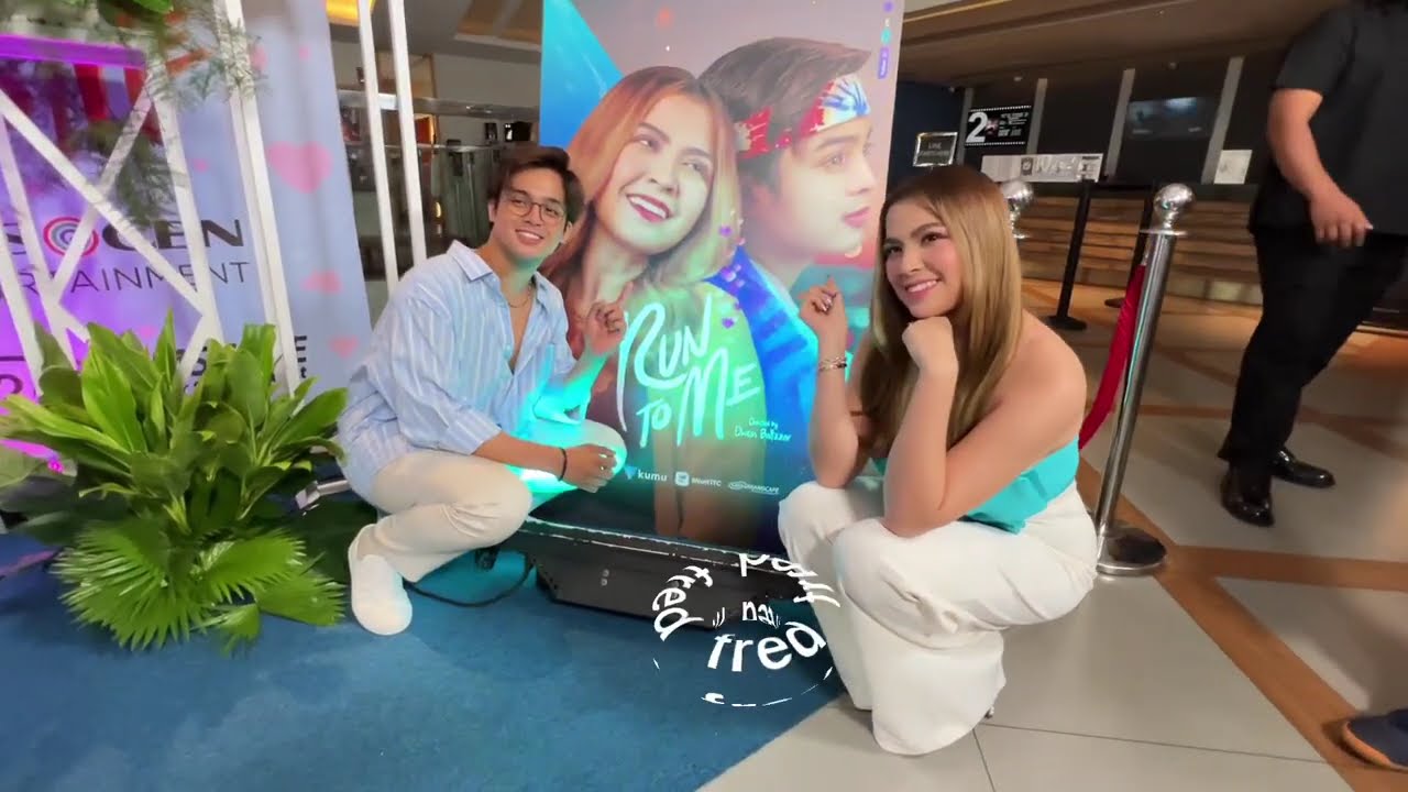 Alexa and KD Eatrada Behind the Scene Run To Me Screening #RunToMeMediacon