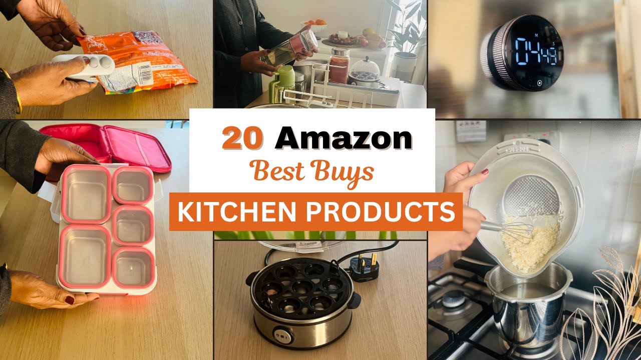 20 AMAZON MUST-HAVES! | Helpful Kitchen Essentials and Tools | Tried ,Tested & Loved Amazon products