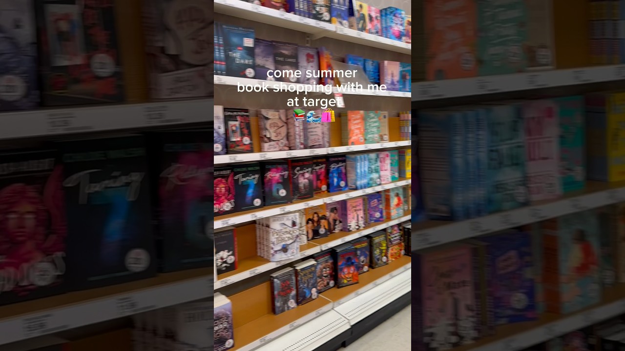 come summer book shopping with me at target #bookhaul #books #bookish #thesummeriturnedpretty