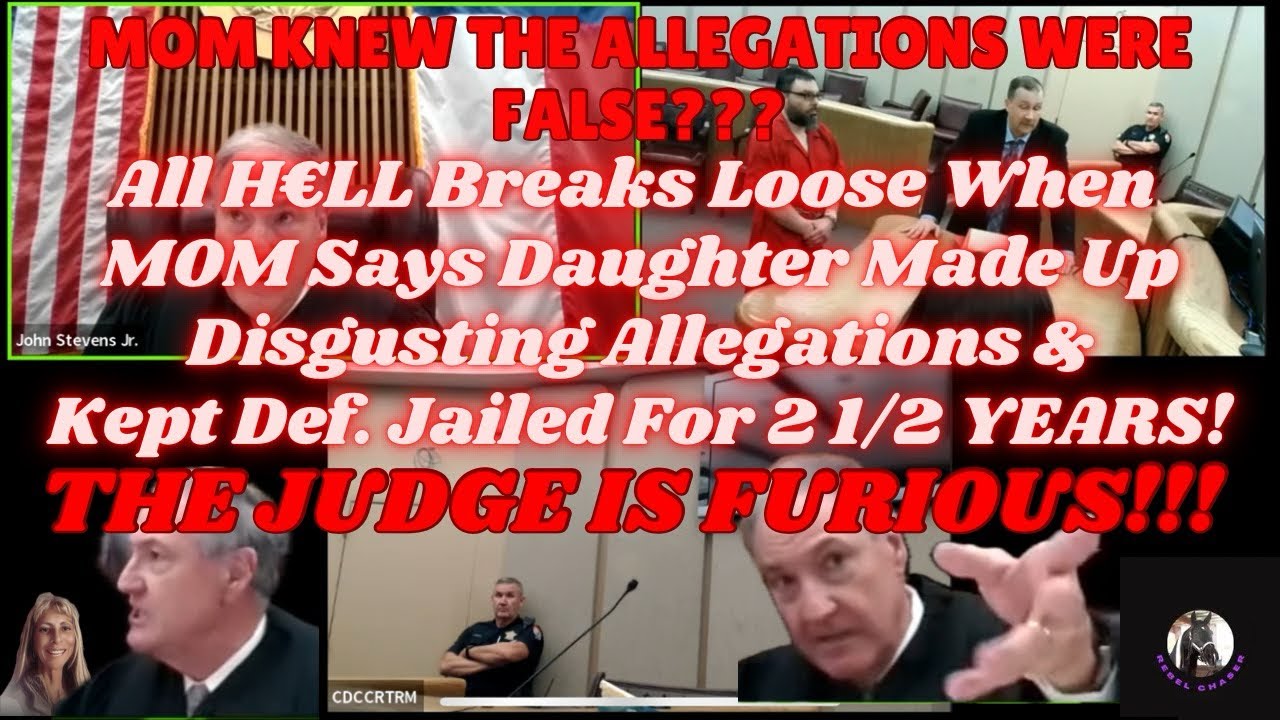 All H€LL Breaks Loose When Mom Says Daughter Made Up Disgusting Allegations! The Judge Is FURIOUS!!!