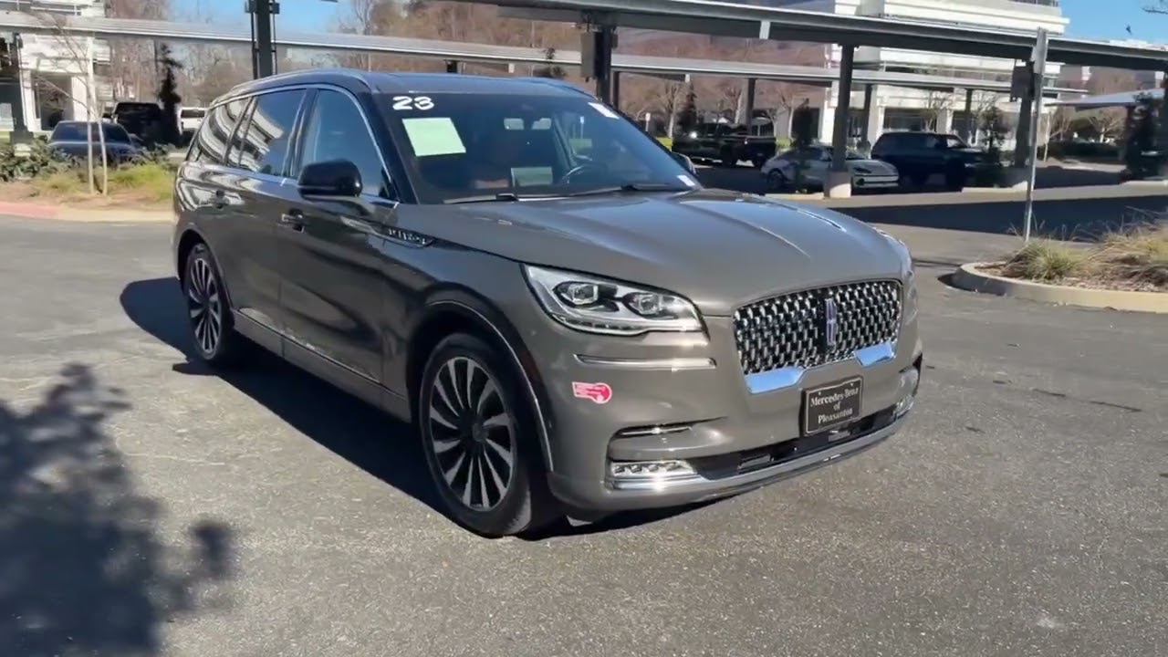 2023 Lincoln Aviator Plug-In Hybrid Black Label Grand Touring 4D Sport Utility Pleasanton, Live...