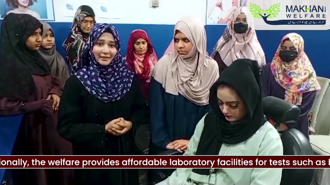 Breaking Barriers: Deaf and Mute Beautician Student Wows at Makhani Welfare Demo