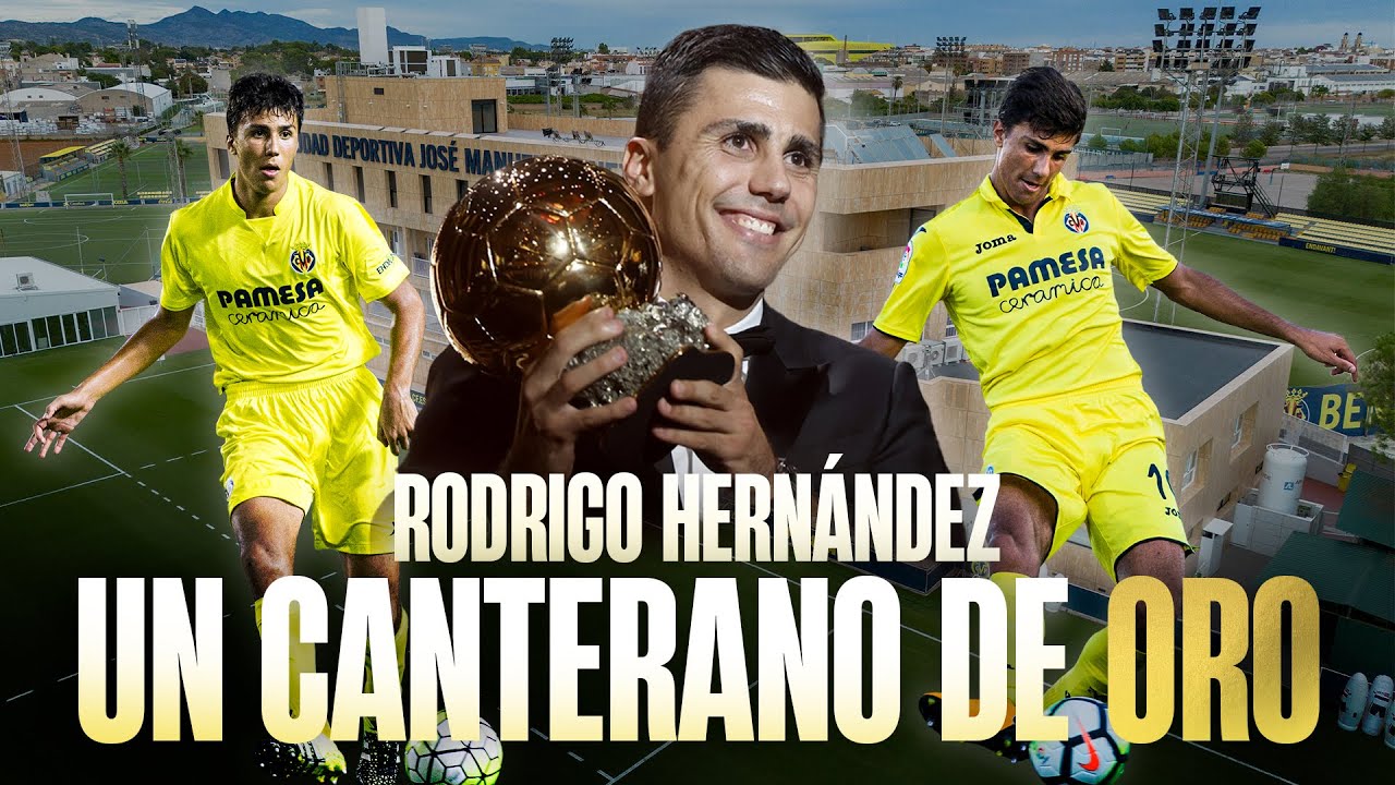 Rodrigo Hernández, un Balón de Oro forjado en la Cantera Grogueta 🏅