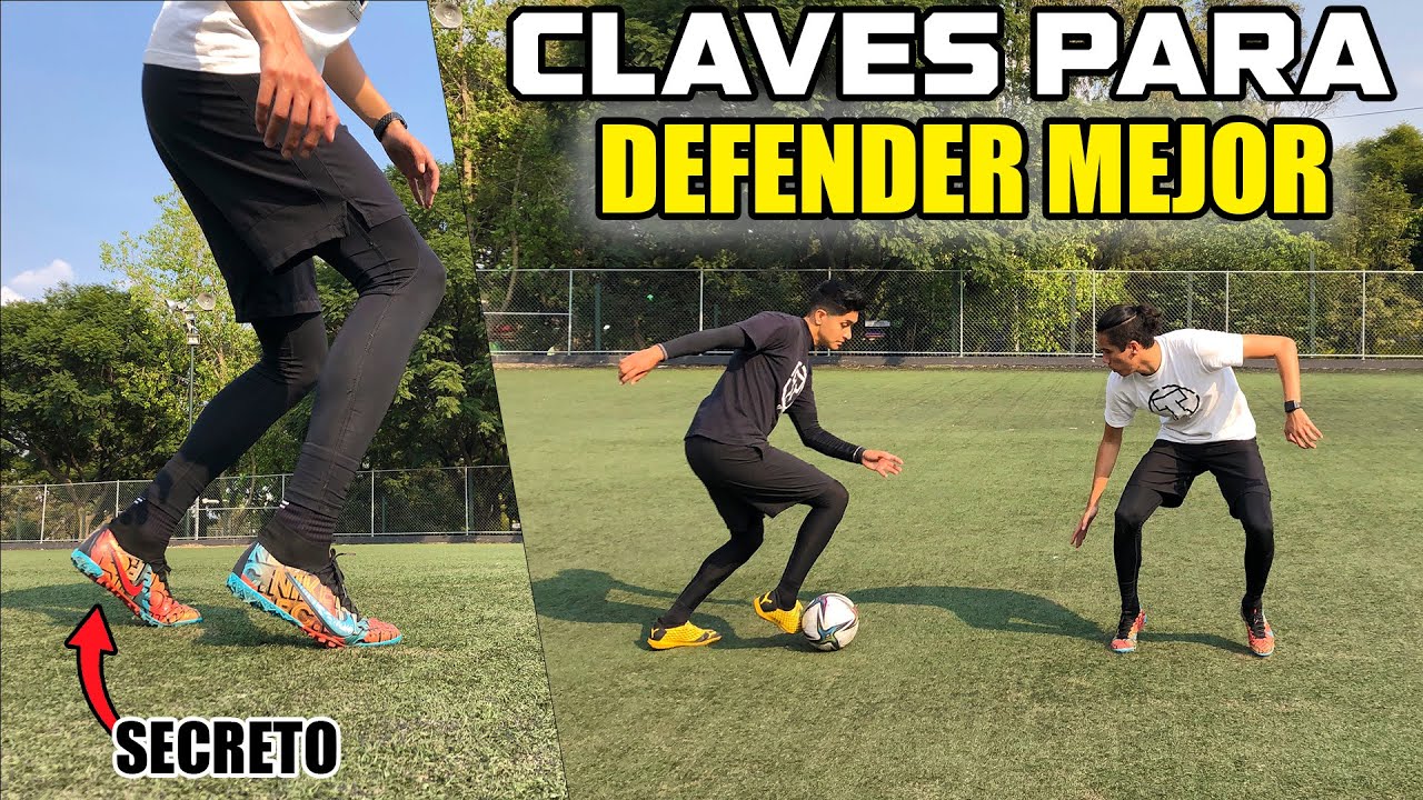 COMO DEFENDER en un PARTIDO REAL de FUTBOL con ESTOS PUNTOS IMPORTANTES 💪⚽ GANA UN 1 vs 1