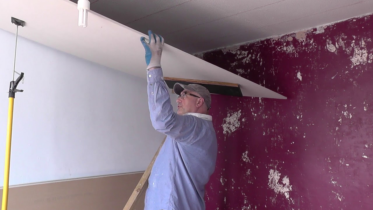 DIY: Boarding Over An Artex Ceiling / Overboarding A Ceiling