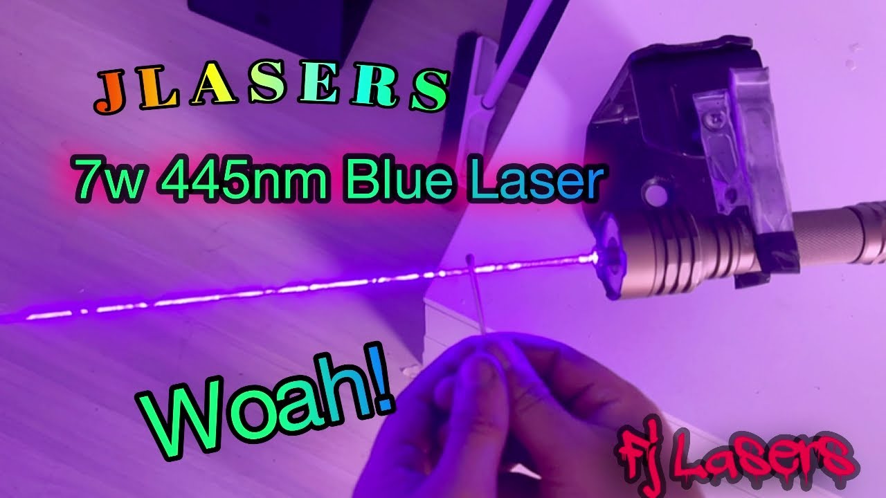 JLasers 7w 445nm blue laser