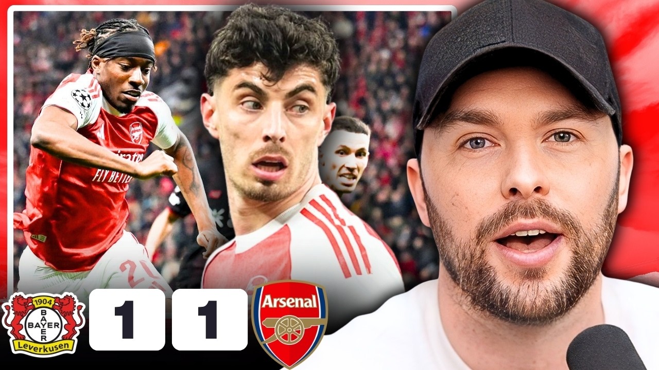 Madueke & Kai Havertz CLASS! Arsenal FIND A WAY!  Bayer Leverkusen 1-1 Arsenal Highlights