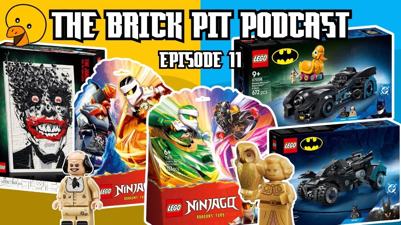 LEGO News, Reveals, & Leak Roundup! - The Brick Pit Podcast #11