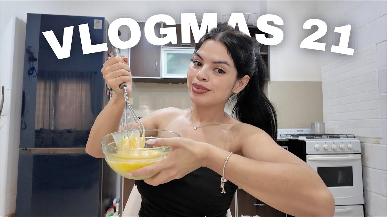 LLEGO TEMU + HACIENDOLE  TORTAS A MI AMIGO | vlogmas dia 21