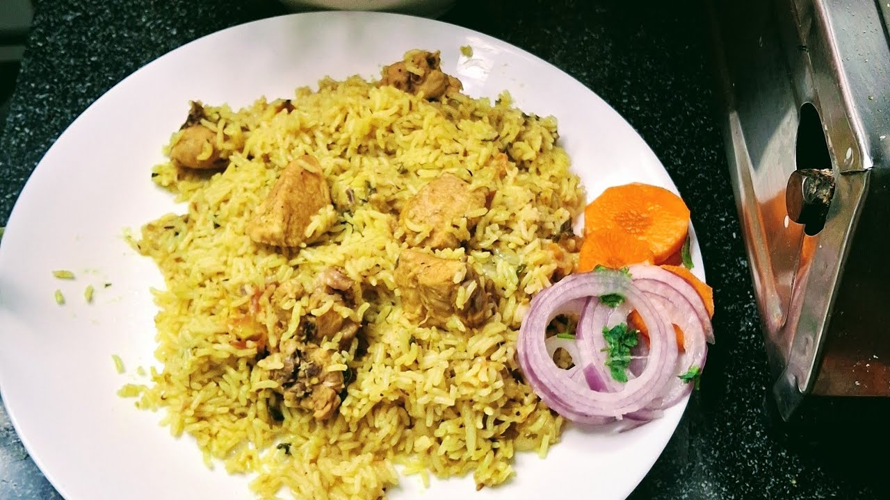 Chicken Tahari In Pressure Cooker | Best Ever For Iftar Time | Chicken Pulao 