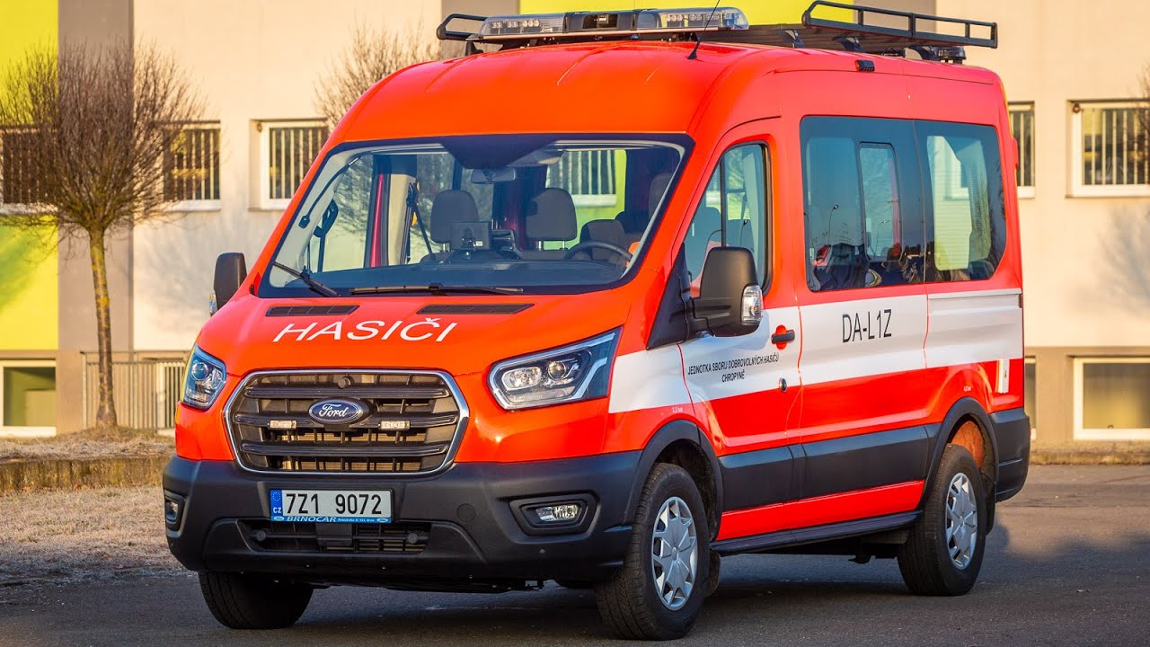 POŽÁRY.cz: Hasiči v Chropyni mají nový dopravní automobil Ford Transit