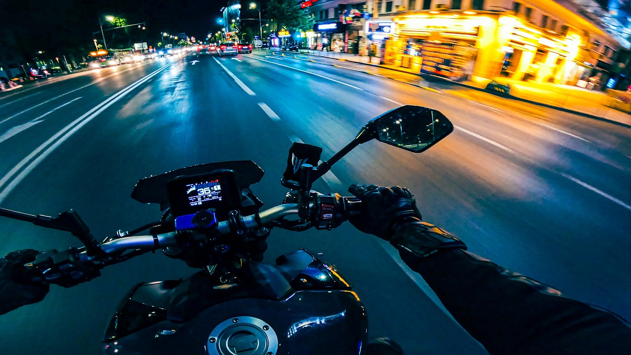 Midnight roll | POV Ride | RAW Sound [4K]