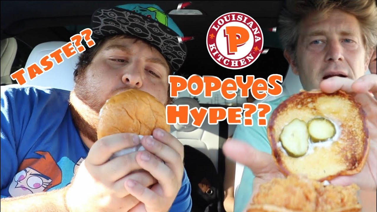 WAITED AN HOUR FOR POPEYES CHICKEN SANDWICH!! **not worth it**