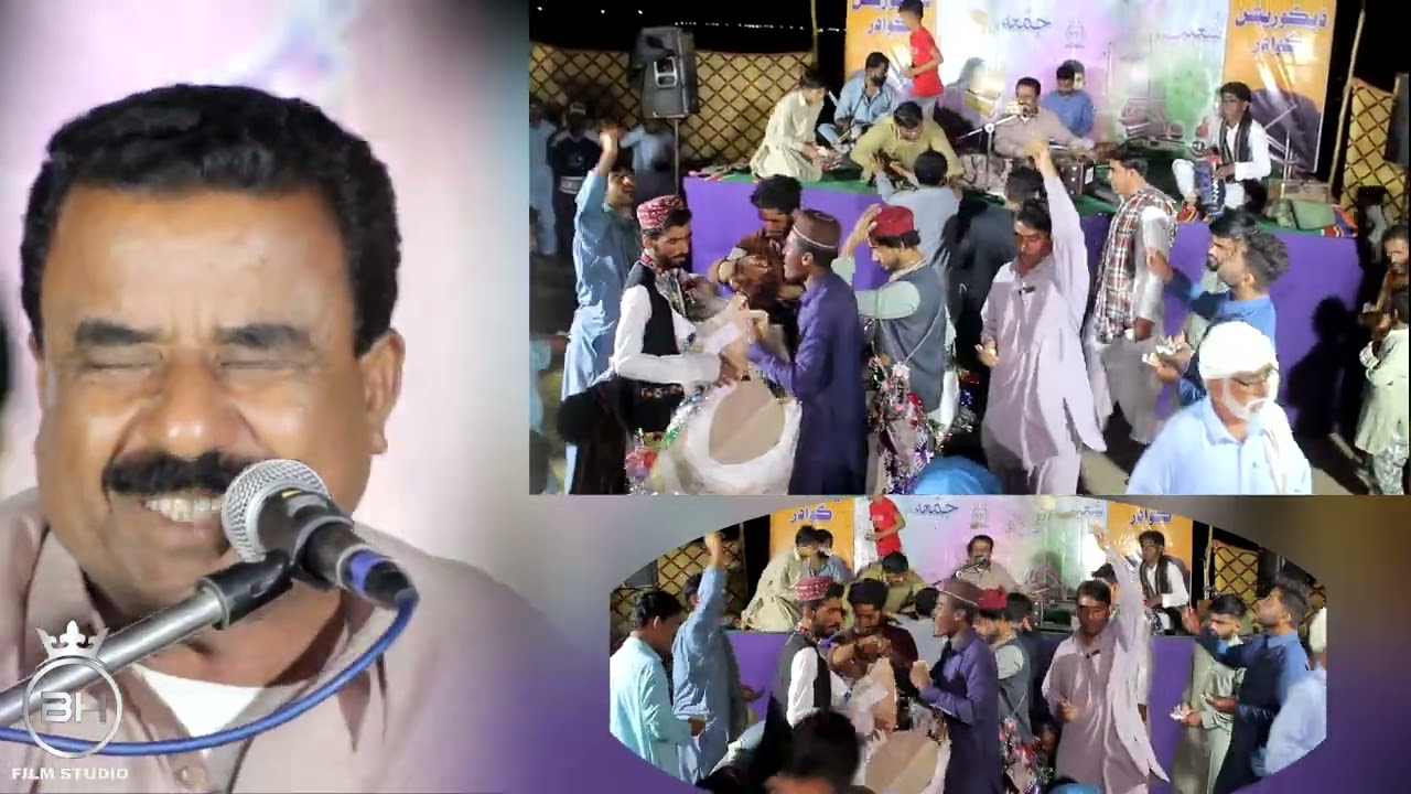naseer Ahmed baloch | dar mulka sho mana | new balochi mepali song gwadar program 2023