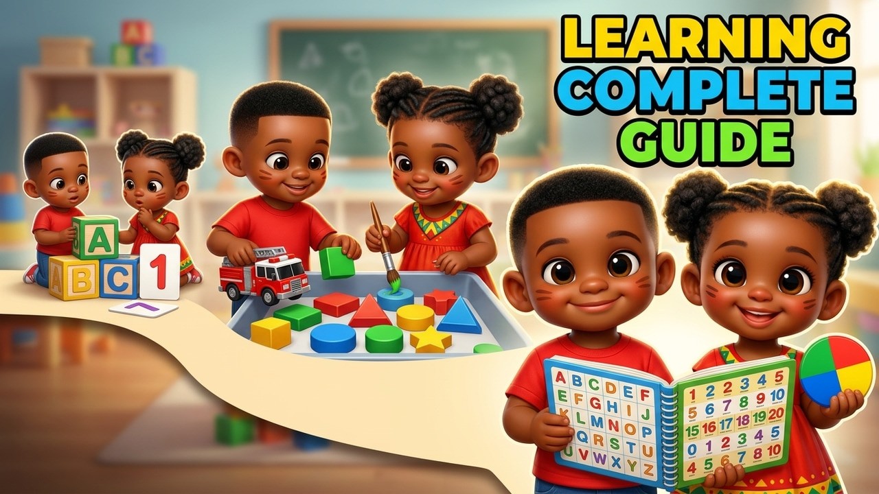 Learn ABC, Numbers, Colors, Shapes & More | Kids Educational Compilation