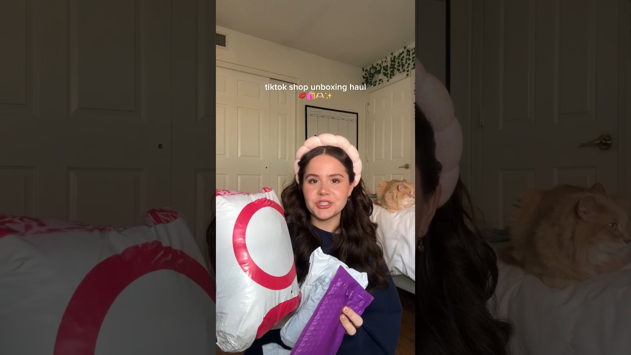 TikTok shop haul✨ #shorts #tiktokshop #tiktokshopfinds #tiktokshophaul #haul #unboxing #tiktok
