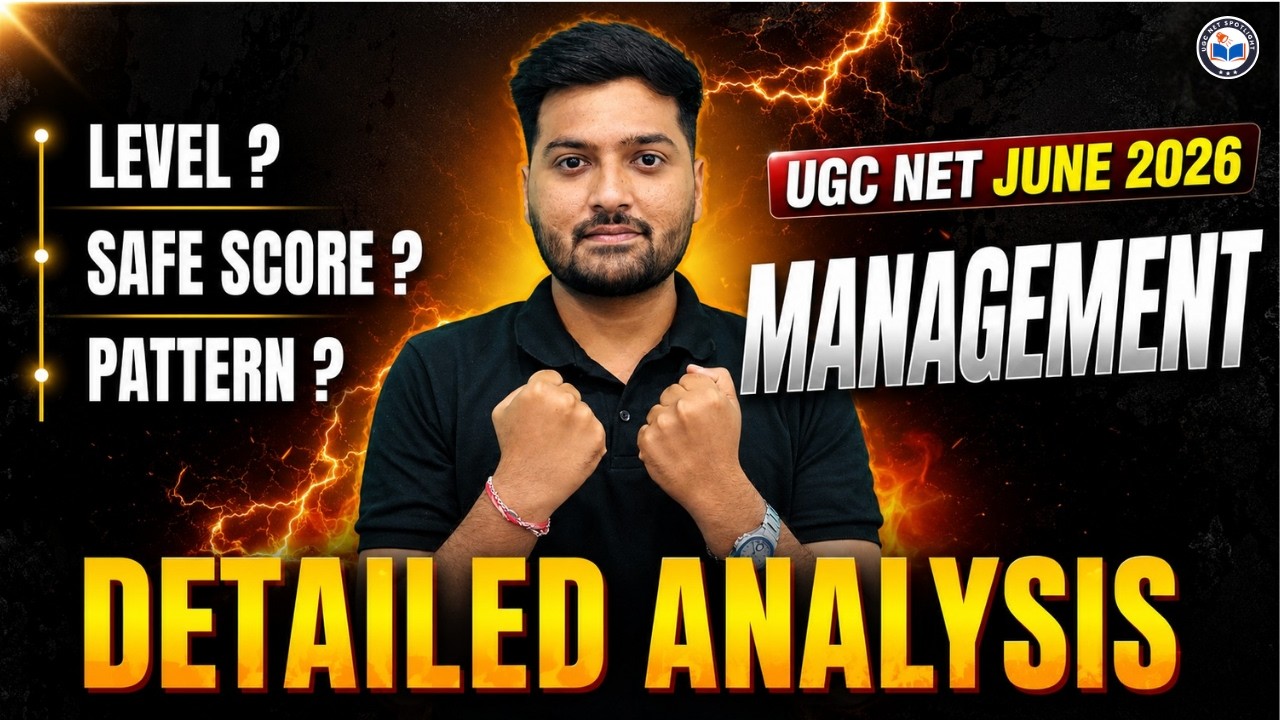 UGC NET Management Exam analysis 2026 | UGC NET June 2026 Management Detailed Paper Solution