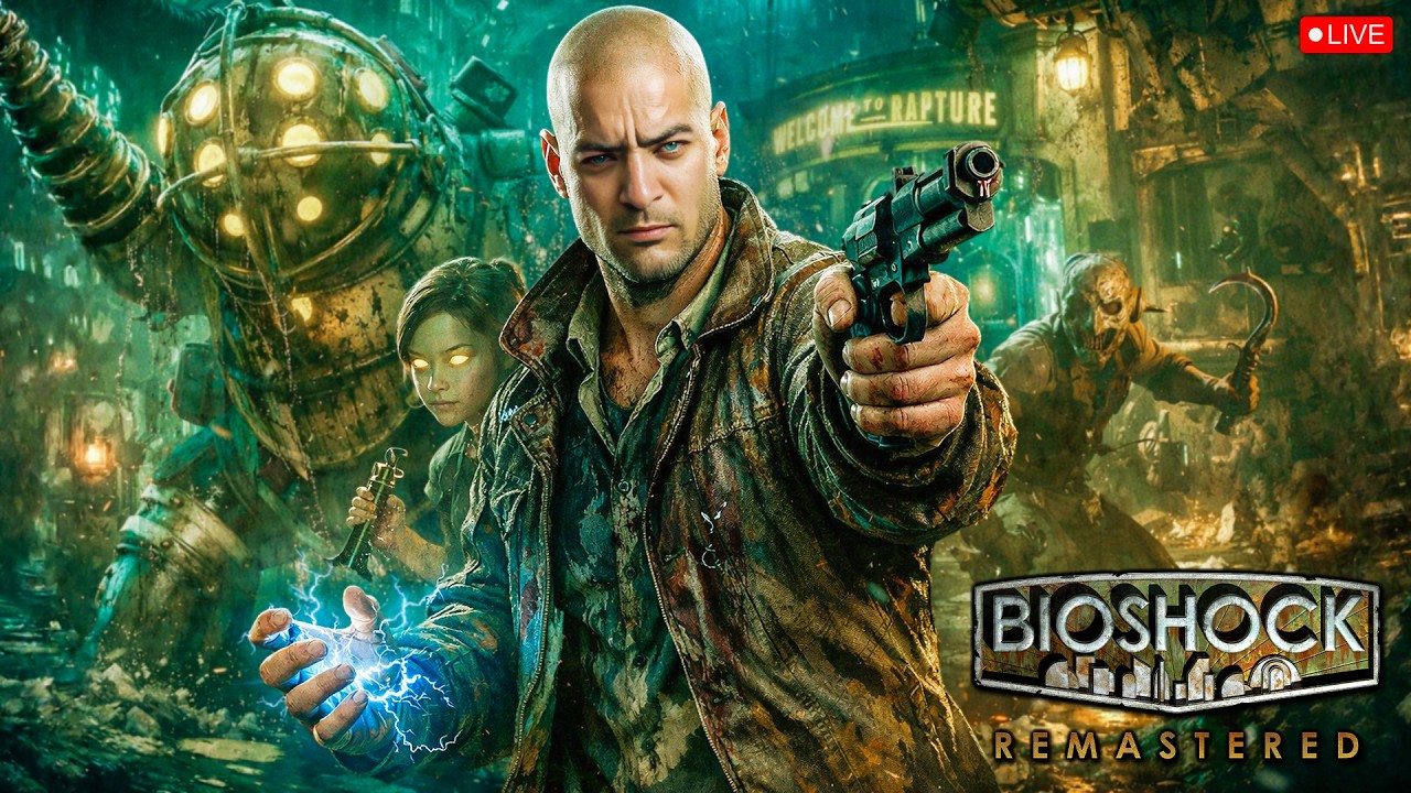 🔴First Time Playing BioShock Remastered, Later Stardew Valley | #gaming #bioshock