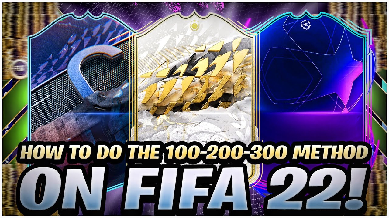 HOW TO DO THE 100-200-300 TRADING METHOD ON FIFA 22! BEST TRADING METHOD ON FIFA 22! MAKE COINS!