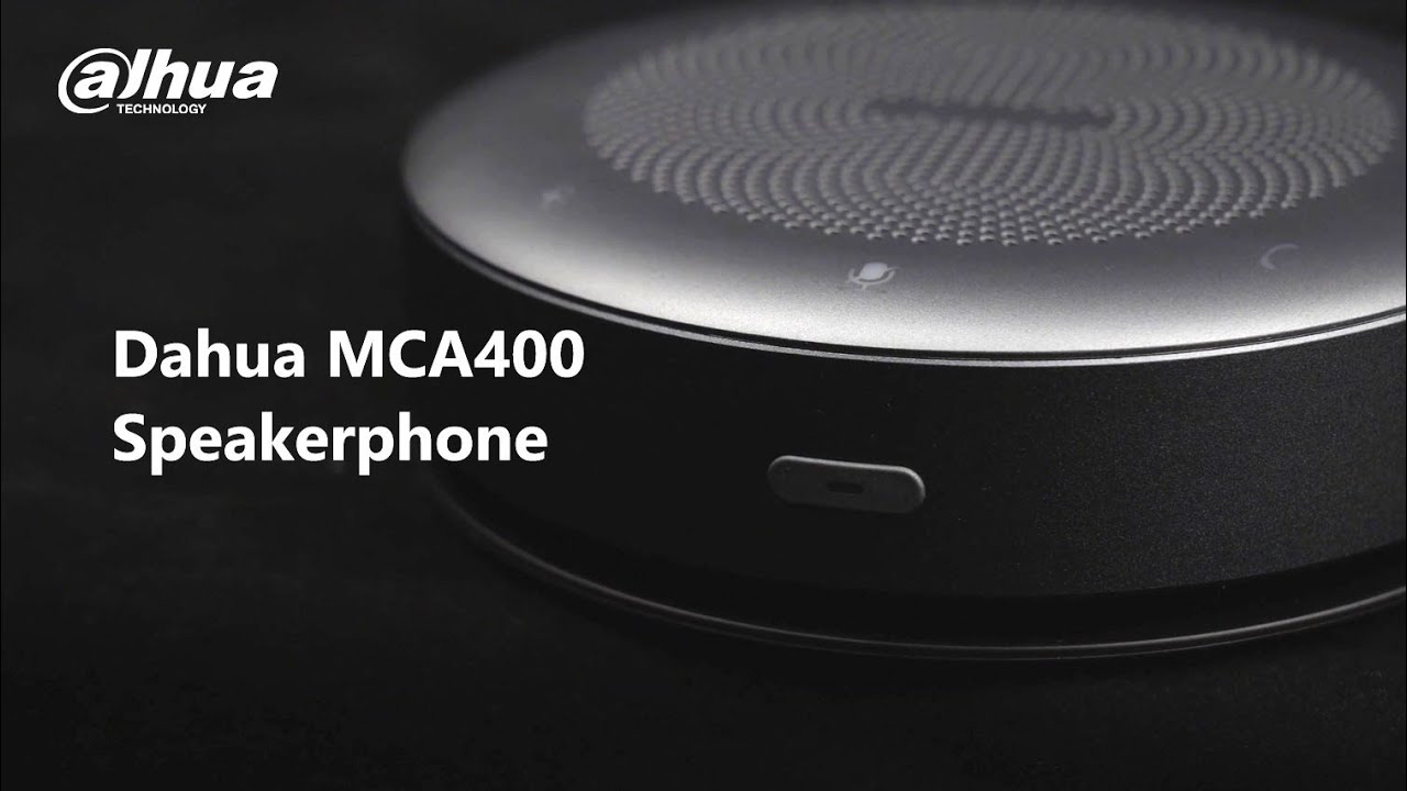 Dahua MCA400 Speakerphone Unboxing