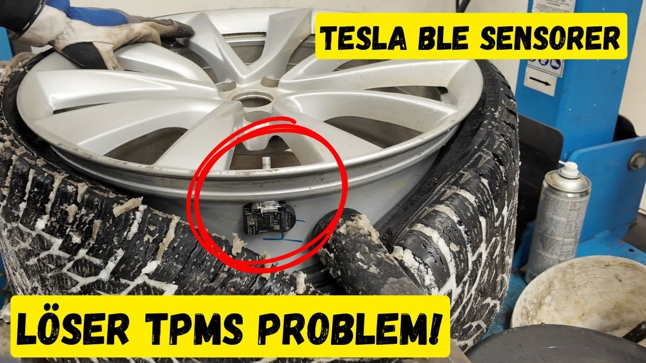 Monterar Tesla BLE sensorer i hjulen, nu fixar vi mitt TPMS problem för gott!