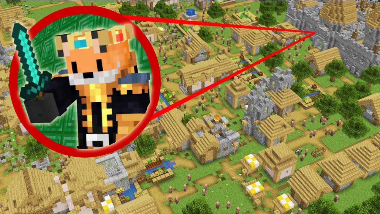 MINECRAFT ГЭХДЭЭ БИ БОЛ VILLAGER-үүдийн ХААН👑