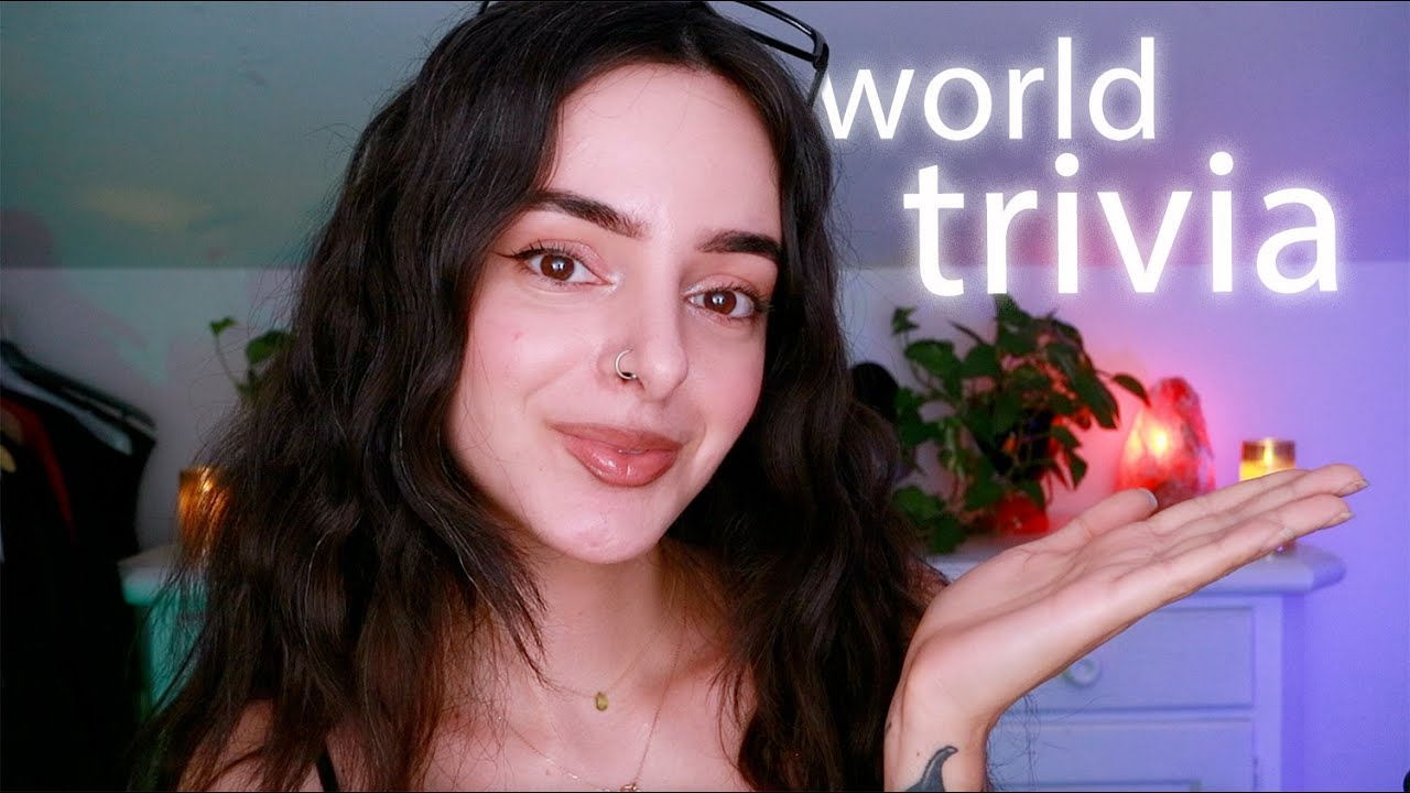 ASMR For People Who Love World Trivia 🌍 Geography, Cities, Capitals