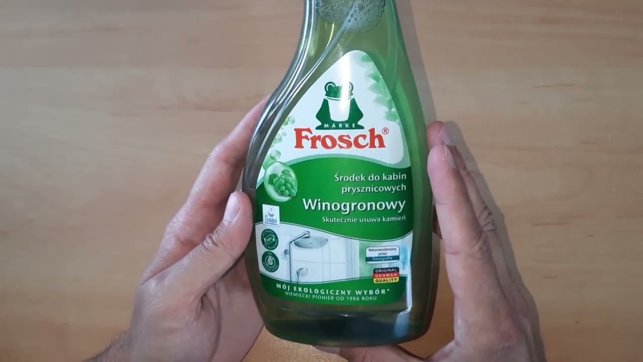 Frosch środek do kabin prysznicowych winogronowy 500 ml - recenzja, cena, opinie, test, skład