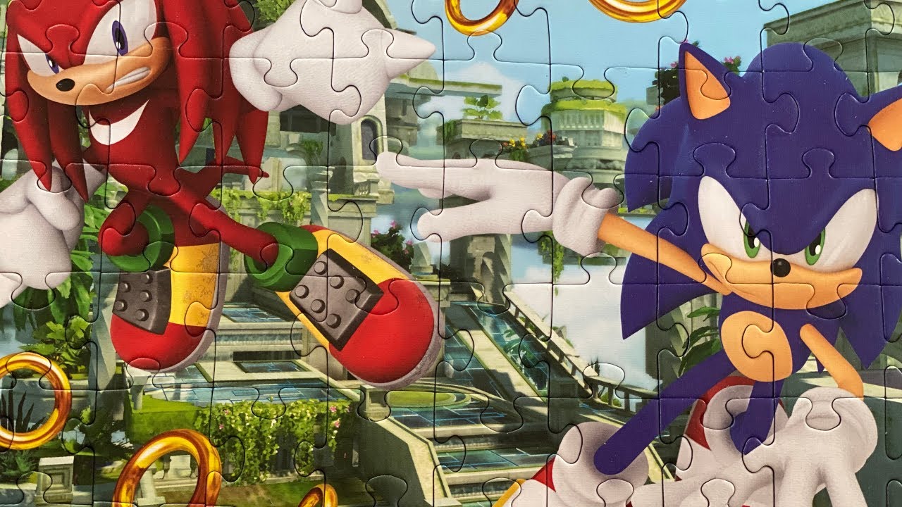 SONIC PUZZLE - Sonic and  Knuckles | puzzles for you